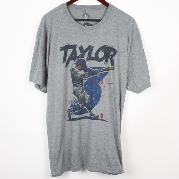 NEW 500 LEVEL Mens Los Angeles LA Dodgers Chris Taylor T-Shirt 2XL - Picture 1 of 5